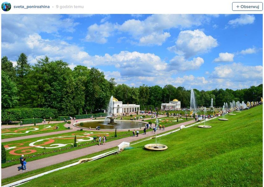 Peterhof Park and Gardens, Rosja