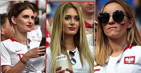 Seksowne polskie WAGs kibicują Polakom w meczu z Senegalem! Nie tylko Anna Lewandowska zasiadła na trybunach w Moskwie