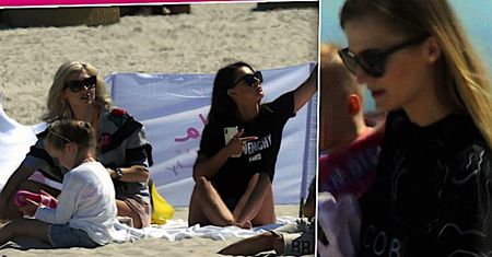 Rozkoszny widok. Polskie WAGs bawią się z dziećmi na plaży w Juracie! Młode, szczupłe i piękne