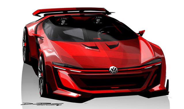 Volkswagen GTI Roadster Vision Gran Turismo: na Wörthersee i do gry