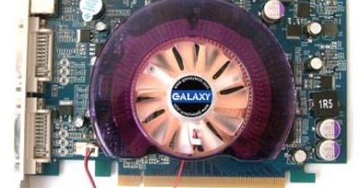 Podkręcony GF 8600 GT od Galaxy
