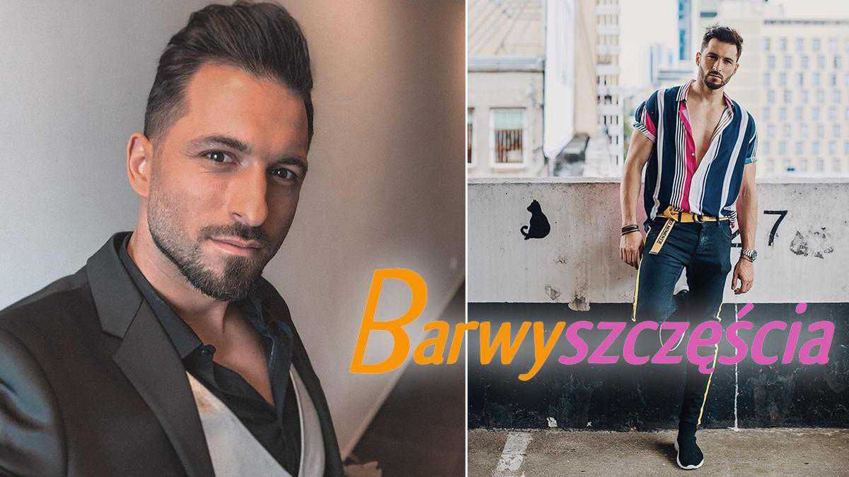 Rafał Maślak w "Barwach szczęścia"