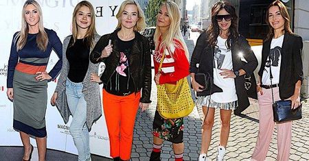 Gwiazdy na prezentacji nowinek dla kobiet: Karolina Szostak, Julia Wróblewska, Monika Zamachowska