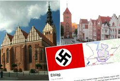 Nazistowska flaga jako symbol Elbląga