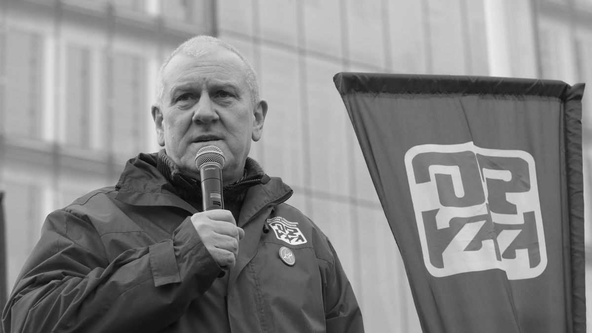 Jan Guz, przewodniczący OPZZ, nie żyje.