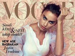 Irina Shayk na okładce tureckiego "Vogue'a"