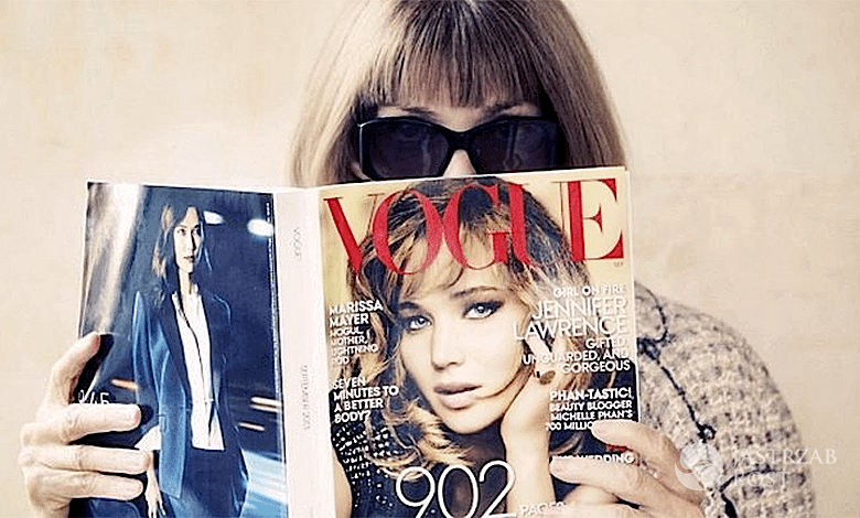 Anna Wintour na okładce Vogue'a