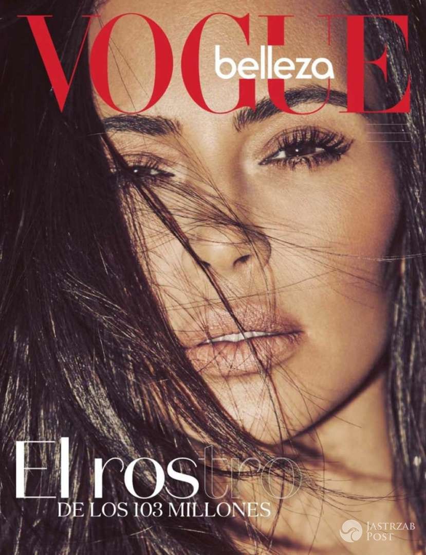 Kim Kardashian dla Vogue Brasil - okładka