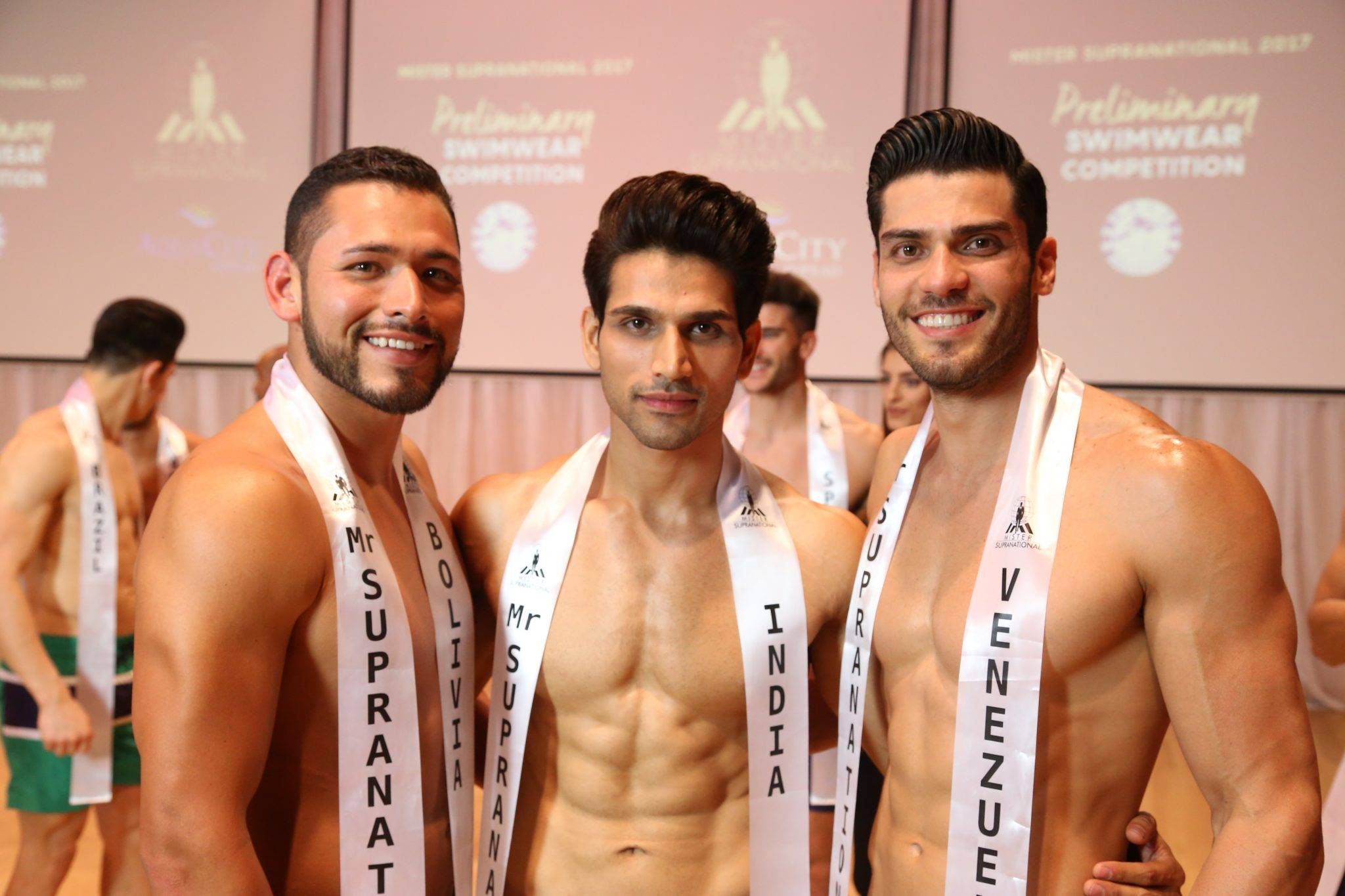 Mister Supranational 2017 Boliwia (Ruben Herrera Ibanez), Indie, Wenezuela