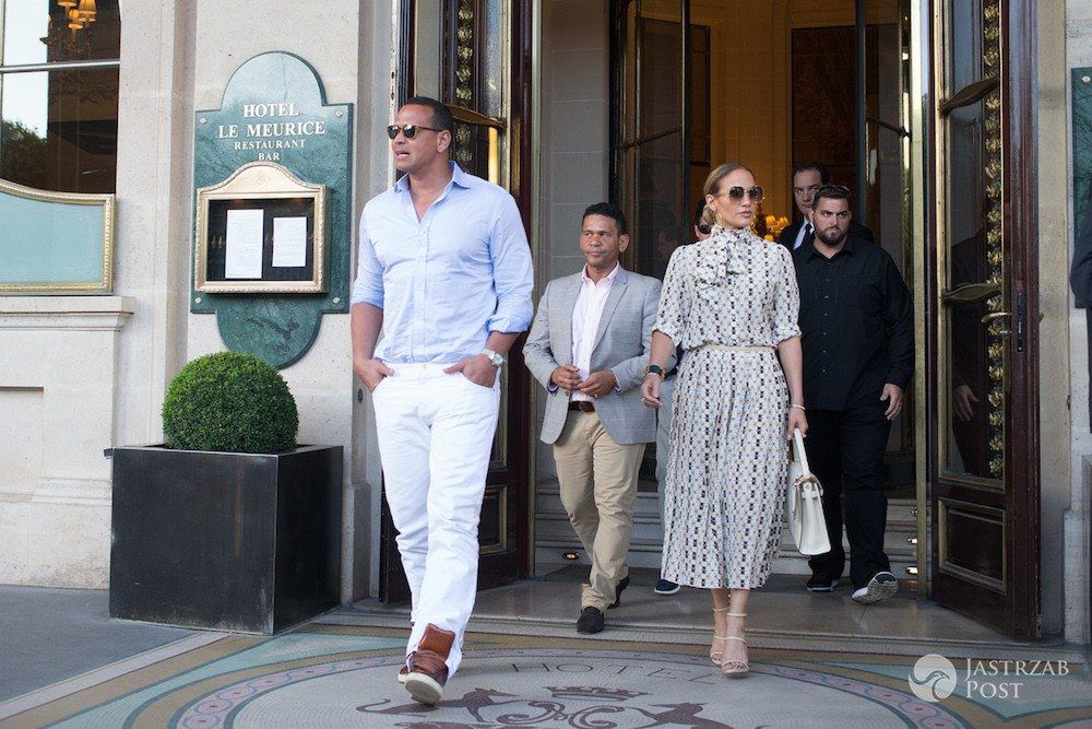 Jennifer Lopez i Alex Rodriguez z ochroną