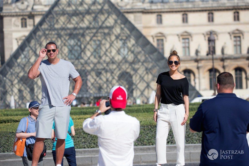 Jennifer Lopez i Alex Rodriguez we Francji