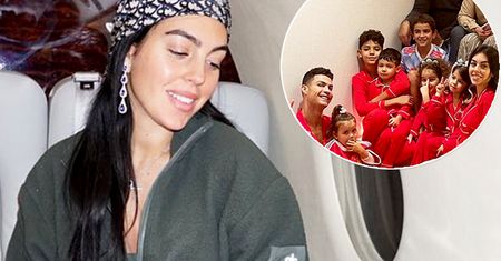 Narzeczona Cristiano Ronaldo jest w bliźniaczej ciąży. Na świątecznym zdjęciu wyraźnie widać spory już brzuszek. Jak uroczo!
