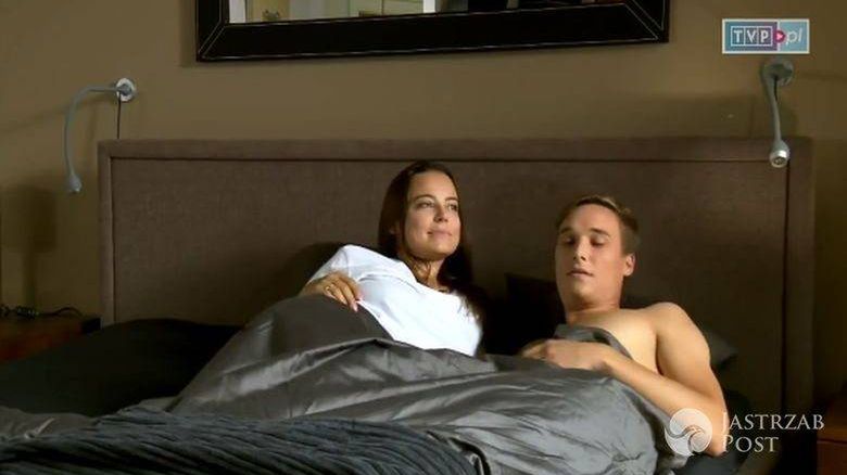 M jak miłość odcinek 1179, Magda (Anna Mucha), Olek (Maurycy Popiel)