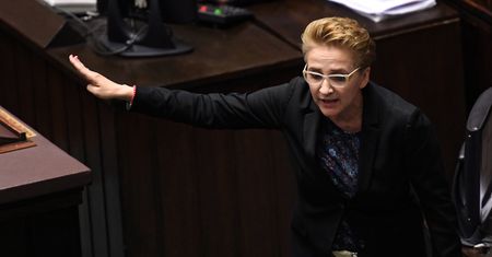 Sejm. Scheuring-Wielgus krytykuje Nitrasa. "Żenujące wykorzystywanie krzywdy ofiar pedofilów"