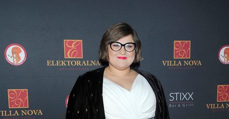 Dominika Gwit w bieli. Już nie walczy z kilogramami?