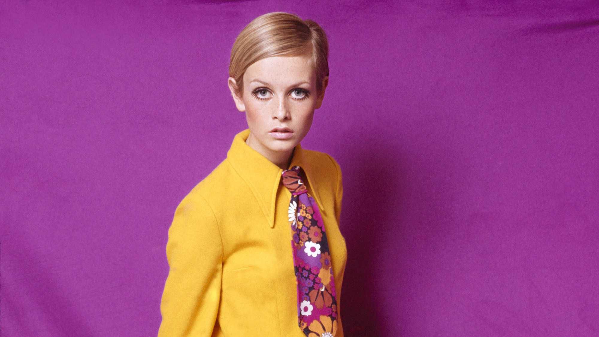 Twiggy na okładce Vogue'a