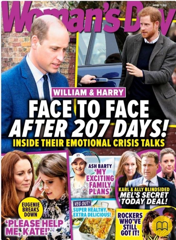Harry i William spotkają się po 207 dniach