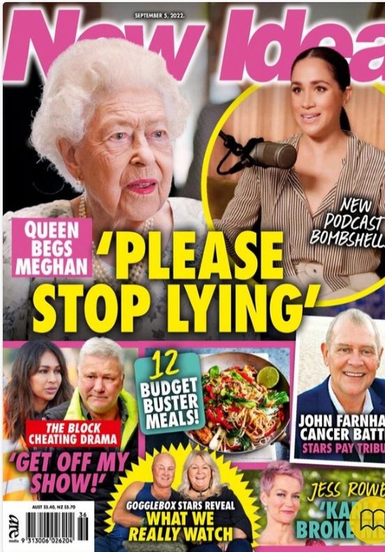 Królowa ma dość kłamstw Meghan