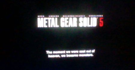 ŁAMIĄCA WIADOMOŚĆ: ktoś zrobił zdjęcie ekranowi z napisem Metal Gear Solid 5