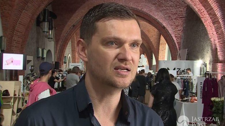 Maciej Zień na targach mody Hush Warsaw (fot. Agencja X-News)