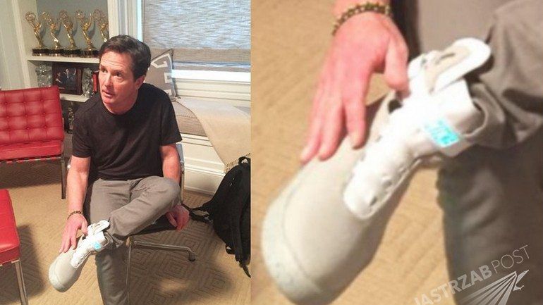 Michael J. Fox i jego kultowe buty Nike Air Mag