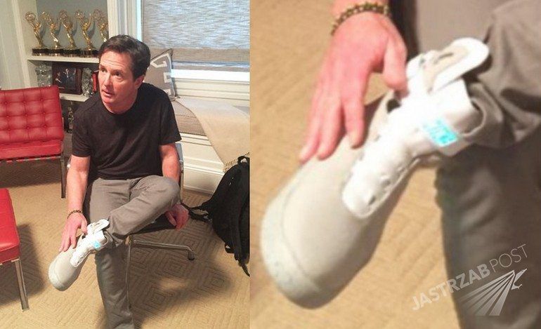 Michael J. Fox i jego kultowe buty Nike Air Mag