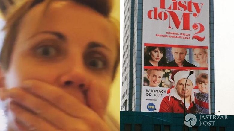 Katarzyna Zielińska u kosmetyczki przed premierą "Listów do M. 2" (fot. Instagram)