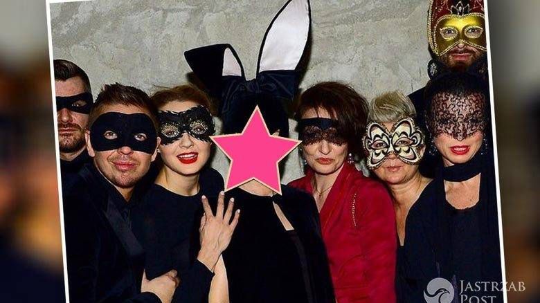 Joanna Przetakiewicz, ostatki 2016, bal maskowy z gwiazdami (fot. Instagram)
