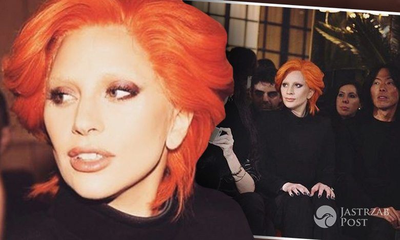 Lady Gaga znowu jak David Bowie. Tym razem na pokazie mody