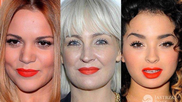 Pomarańczowe usta gwiazd