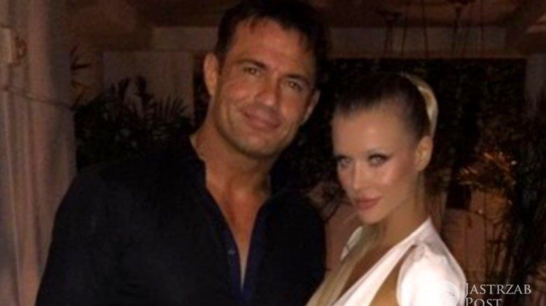 Joanna Krupa w sukience ReveBoutique na urodzinach męża Romaina Zago (fot. Instagram)