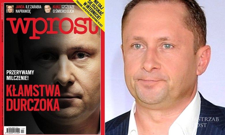 Kamil Durczok znów na okładce "Wprost"! W oświadczeniu zapowiedział kolejny proces