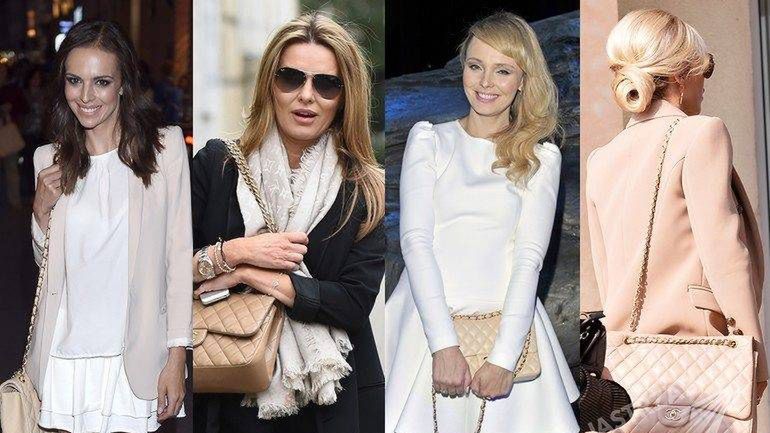 Gwiazdy z torebkami Chanel