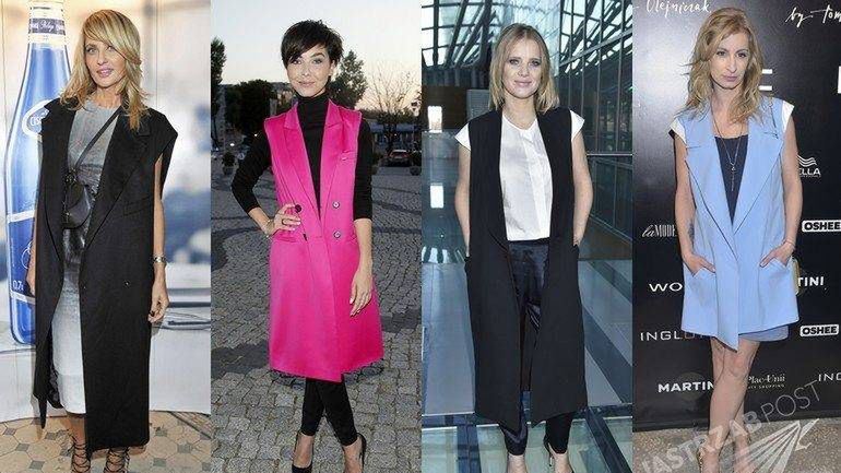 Długie kamizelki XXL (fot. AKPA)