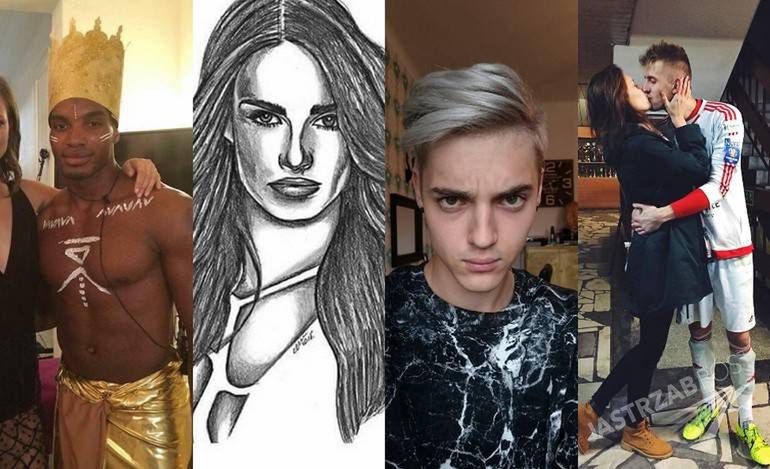 Top Model 5 na Instagramie: Andre z seksowną modelką, rysunkowa Karolina, Radek bez makijażu, a Kamila z... mężem