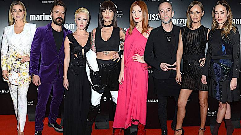 Gwiazdy na pokazie Mariusza Przybylskiego wiosna lato 2018