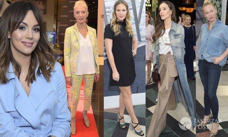 Gwiazdy na imprezie Sephora Trend Report 2017: Paulina Krupińska, Helena Norowicz, Zosia Ślotała, Marina, Kasia Warnke