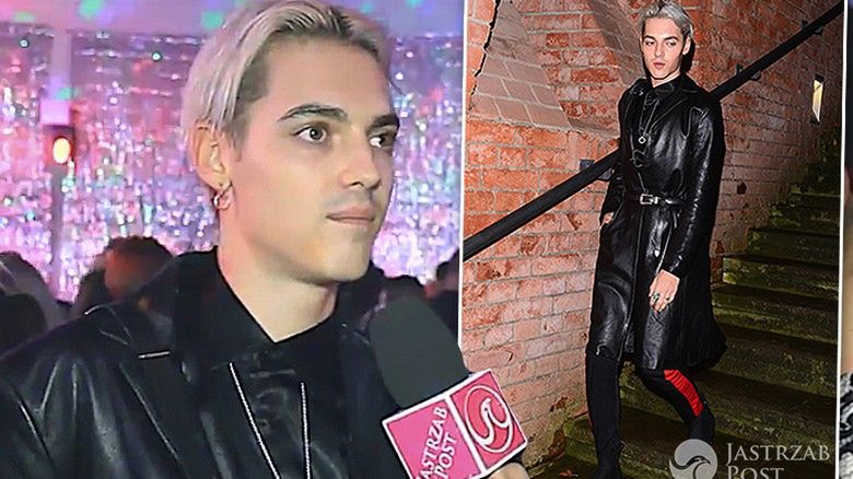 Radek Pestka nosi damską bieliznę