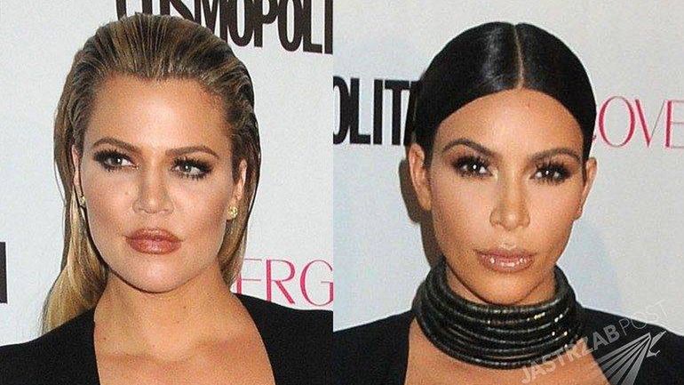 Khloe i Kim Kardashian na 50. urodzinach Cosmopolitan (fot. East News)