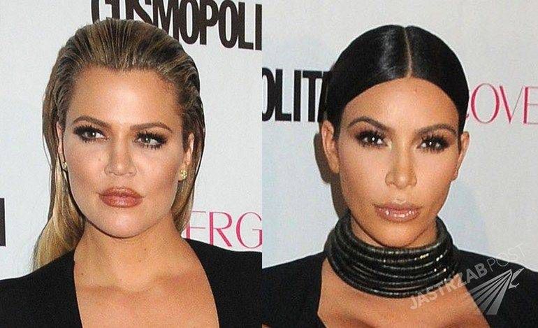 Khloe i Kim Kardashian na 50. urodzinach Cosmopolitan (fot. East News)