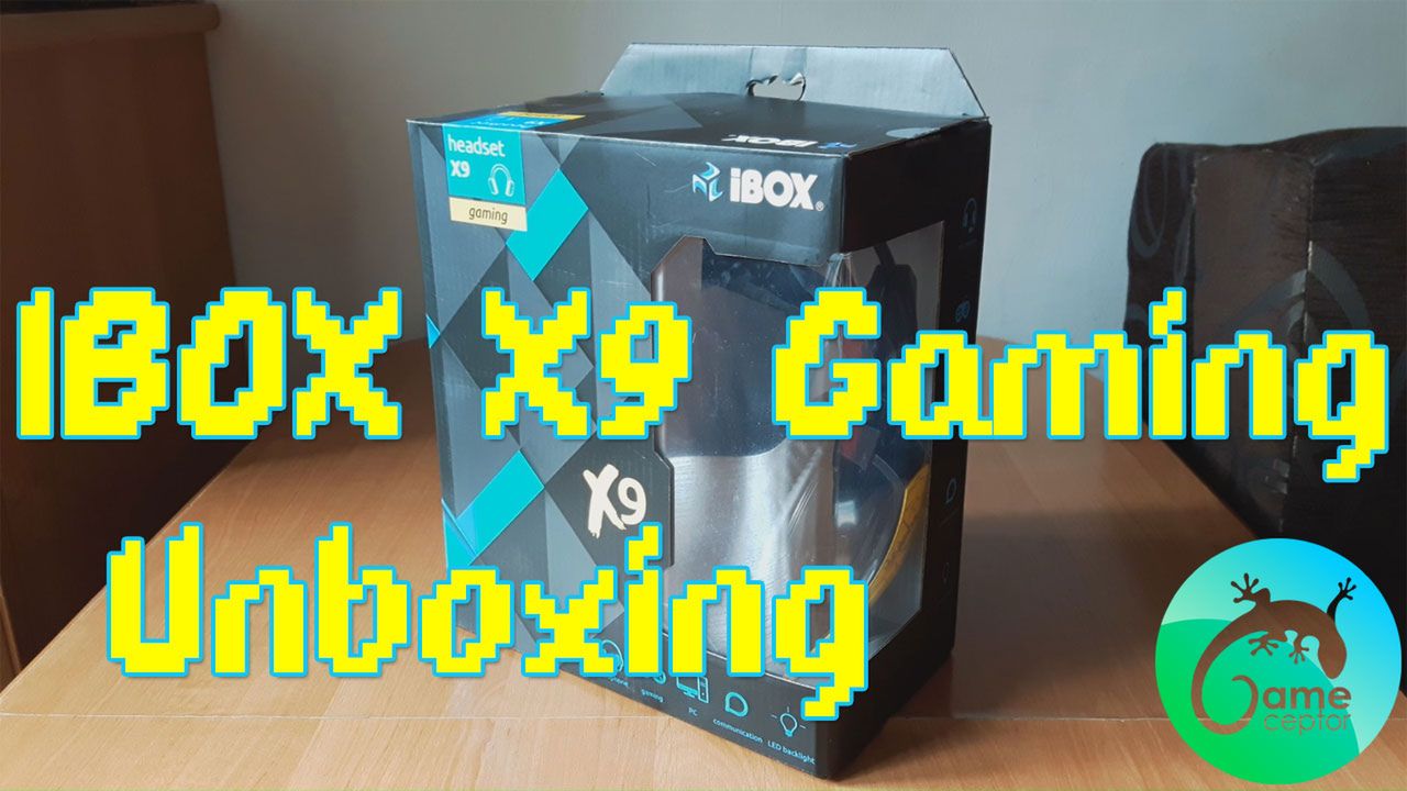 Słuchawki IBOX X9 Gaming - Unboxing
