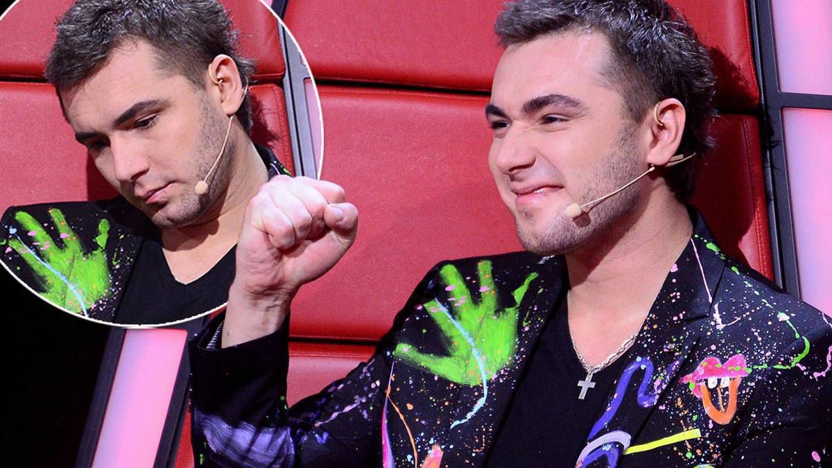 Kamil Bednarek - dziwne zachowanie na finale The Voice of Poland 10