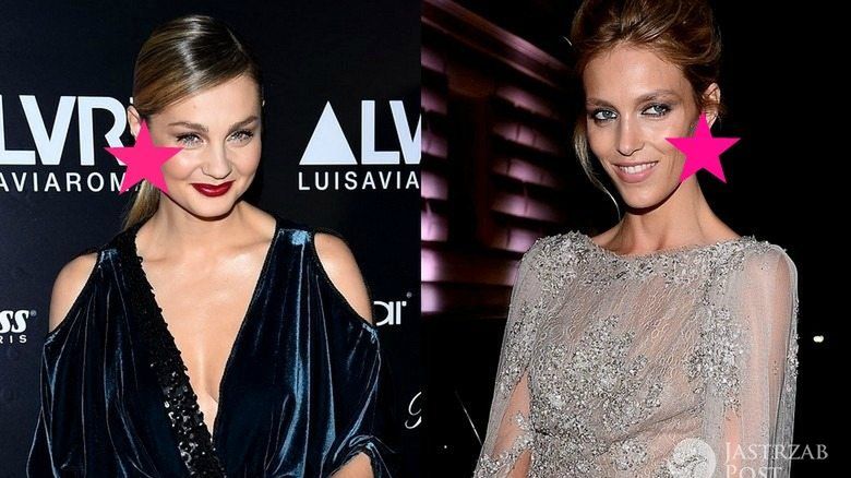 Małgorzata Socha i Anja Rubik w kolczykach Apart