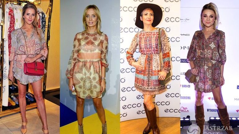 Gwiazdy w sukienkach boho (fot. AKPA)