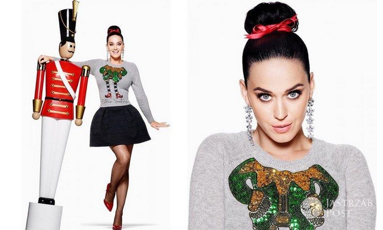 Katy Perry w świątecznej kampanii H&M. Już wiemy, co chciałybyśmy z nowej kolekcji znaleźć pod choinką :)