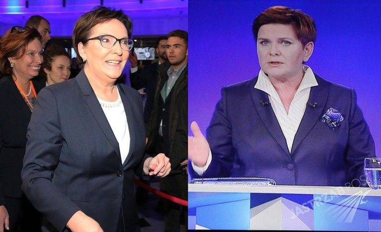 Beata Szydło. Telewizyjna debata Ewy Kopacz i Beaty Szydło (fot. ONS)