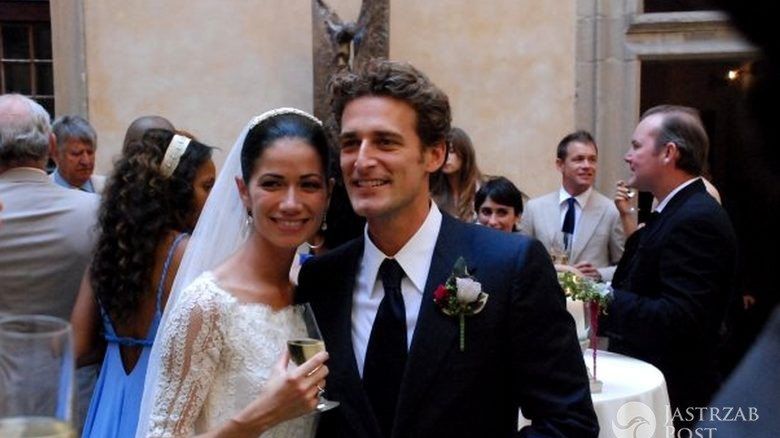 Alexi Lubomirski z żoną