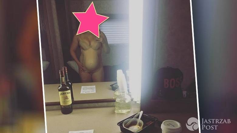 Amy Schumer z ciążowym brzuszkiem (fot. Instagram)