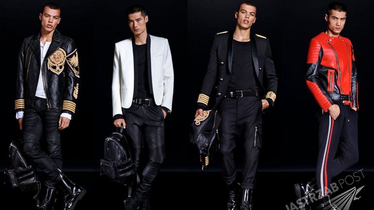 Lookbook męskiej kolekcji Balmain dla H&M (fot. mat. pras.)