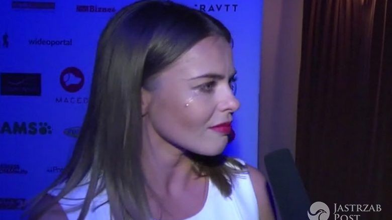 Edyta Herbuś popłakała się podczas wywiadu